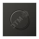 Накладка роторного диммера Серия LS990 Материал- металл Цвет- антрацит