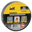 Изолента ПВХ черная 19мм 20м UIZ-20-10-K02 IEK