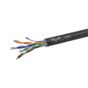 LAN Кабель Net.on UTP 5e 4x2хAWG24 CCA PE Out. 305м, Коробка(305м) (01-0301)