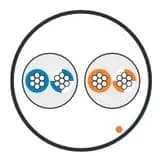 Кабель витая пара Hyperline UUTP2-C5-P24-IN-LSZH-GY-500 (500 м)