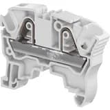 Клемма втычная ZK6 серая 6 мм.кв 2 зажима