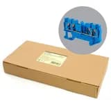 Зажим пружинный 4проводной проходной ЗНИ 25 JXB PT 25 синий LD574225 49253