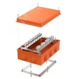 Коробка огнестойкая для о/п 40-0330-FR6.0-4-16-Р Е15-Е60 260х175х90 Промрукав