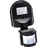 Детектор движения ДД 008 1100Вт угол обз. 180град. дальн. 12м IP44 черн. IEK LDD10-008-1100-002