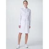 Халат женский Сансара-001 (тк.Смесовая,160) MedLine, белый,44-46,158-164