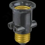 Патрон-переходник с цоколя Е27 на розетку и Е27