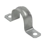 Скоба крепежная двухлапковая d25-26мм метал. (уп.10шт) PROxima EKF sm-2-25-26-r