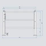 Секция Антипаника Carddex RTA 02 (с э/магнитным замком)