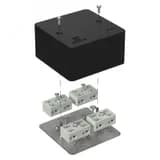 Коробка огнестойкая для о/п 40-0320-FR6.0-28 Е15-Е120 RAL7035 200х150х75 (5 шт/кор)