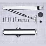 Механический дверной доводчик (вес двери 80-110 кг) RL-DCM-EN5-00S R-Lock