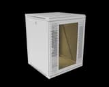 Шкаф телекоммуникационный настенный разборный МИКсистем 19" Keys 15U 600*600 дверь перфорация стекло