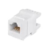 Проходной адаптер Cabeus KJ-RJ45-Cat.6-180 (RJ45-DIDC, CAT.6, UTP, Keystone Jack) (7961c)