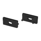 Заглушка SLSLIMH7 BLACK с отверстием Arlight Пластик 037510