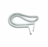 Шнур витой трубочный телефонный белый 4 м (10шт/уп) REXANT 18-2041