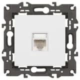 Розетка компьютерная Elegance 14-3107-01М RJ45 матов. бел. Эра Б0065763