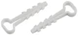 Дюбель-хомут 5-10мм для плоского кабеля NO-224-563 бел. (уп.10шт) Эра Б0066250