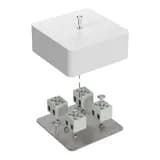 Коробка огнестойкая для кабель-канала 40-0450-FR2.5-8 Е15-Е120 RAL9003 75х75х30 (87 шт/кор) Промрукав