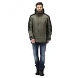 Куртка Корсар утепл. (хаки-черн.) р. 96-100/182-188