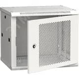 Шкаф LINEA W 9U 600x450 мм дверь перфорированная RAL7035 ITK