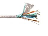 Кабель FUTP 4 FTP4 cat6 NETKO 4 пары 23 AWG BC 305м одножильный экранированный с крестовиной 305м серый NETKO FTP4518060B LD