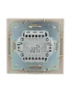 Выключатель 3-кл. СП Mira 10А IP20 со вставкой крем. LEZARD 701-0303-109