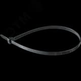 Хомут 400х7.6мм черный нейлон (100шт)