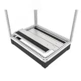 Панель с щеточным вводом концевая 200 мм RS52 00.80 УЗОЛА