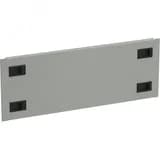 Фальш-панель by ZPAS 19" 4U крепление на защелках серая РФ