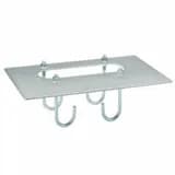 Пластина монтажная с анкерами для шлагбаума B680 H 490139 FAAC