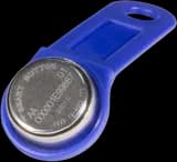 Ключ с пластиковым держателем Tantos TM1990A iButton TS (синий) TM1990A-F5