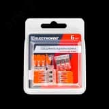 Универсальная 3-х проводная клемма ELECTROVOLT (EV-221-413) 6 шт/уп Партнер-Электро