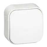 Quteo Переключатель одноклавишный наружный бежевый 10А LEGRAND