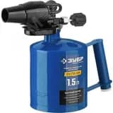 Лампа паяльная ВУЛКАН, со стальным эжектором, 1,5 л "Профессионал".