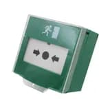 Кнопка аварийного открытия (зеленая) ТМ-ADR-01-2 Титанум