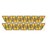 Знак "Молния" 50х50х50мм EKF an-1-03