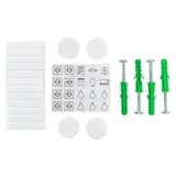 Щит распределительный навесной Unix 4х12мод. IP41 бел. дверь PROxima EKF ux-4x12-nw