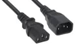 Кабель питания монитор-компьютер EC 320 C14/ C13 (3 м) Cabeus PC-189-VDE-3M