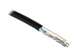 Кабель витая пара Hyperline FUTP4-C5E-S24-2SW-OUT-PE-BK-500 (500 м)