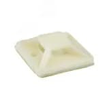 Площадка самоклеящаяся (25х25мм.) белая (20шт.) PROxima plc-25x25-r EKF