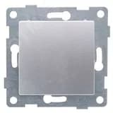 Выключатель перекрестный одноклавишный Ugra, механизм, 10А, 250В, серебро GUSI Electric