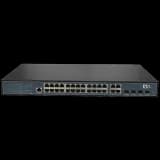 Коммутатор на 24 PoE портов RVi-1NSM24G-4C RVi