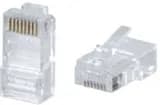 Коннектор компьютерный RJ45 UTP 5e кат. 8Р8С, J-RJ45-8p8c-UTP-5e Пожтехкабель СКС (201-021)