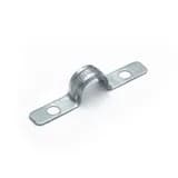 Скоба металлическая двухлапковая усиленная противопожарная СМДУ d14-15 мм отв. d 6,5 мм (100шт/1200шт уп/кор) Промрукав