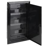 Щиток для скрытой проводки с металлической дверцей на 36 модулей черный IP40 (ЩРВ-36)