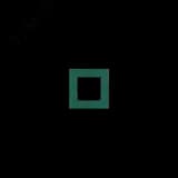 Рамка 1-постовая, стекло цвет Лазурный