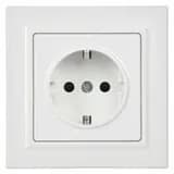 Розетка Brite РСР14-1-0-БрБ IEK