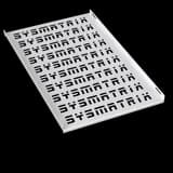 Полка 19" стационарная перфорированная 550мм для шкафов 800мм, серый (RAL 7035) SYSMATRIX SH 8002.700