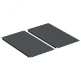 Панель основания шкафа LINEA S 750х1070мм черная (2шт/компл) ITK
