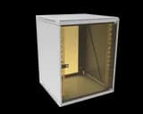 Шкаф телекоммуникационный настенный разборный МИКсистем 19" Lite 15U  600*450 дверь стекло