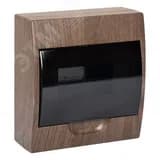 Щит распределительный навесной ЩРН-П- 8 темное дерево IP41 PROxima